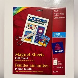 Avery Ink Jet Magnet Sheets